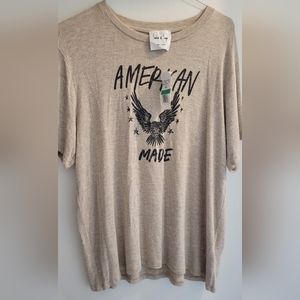 Sadie and Sage Jersey Top, Size L, NWT